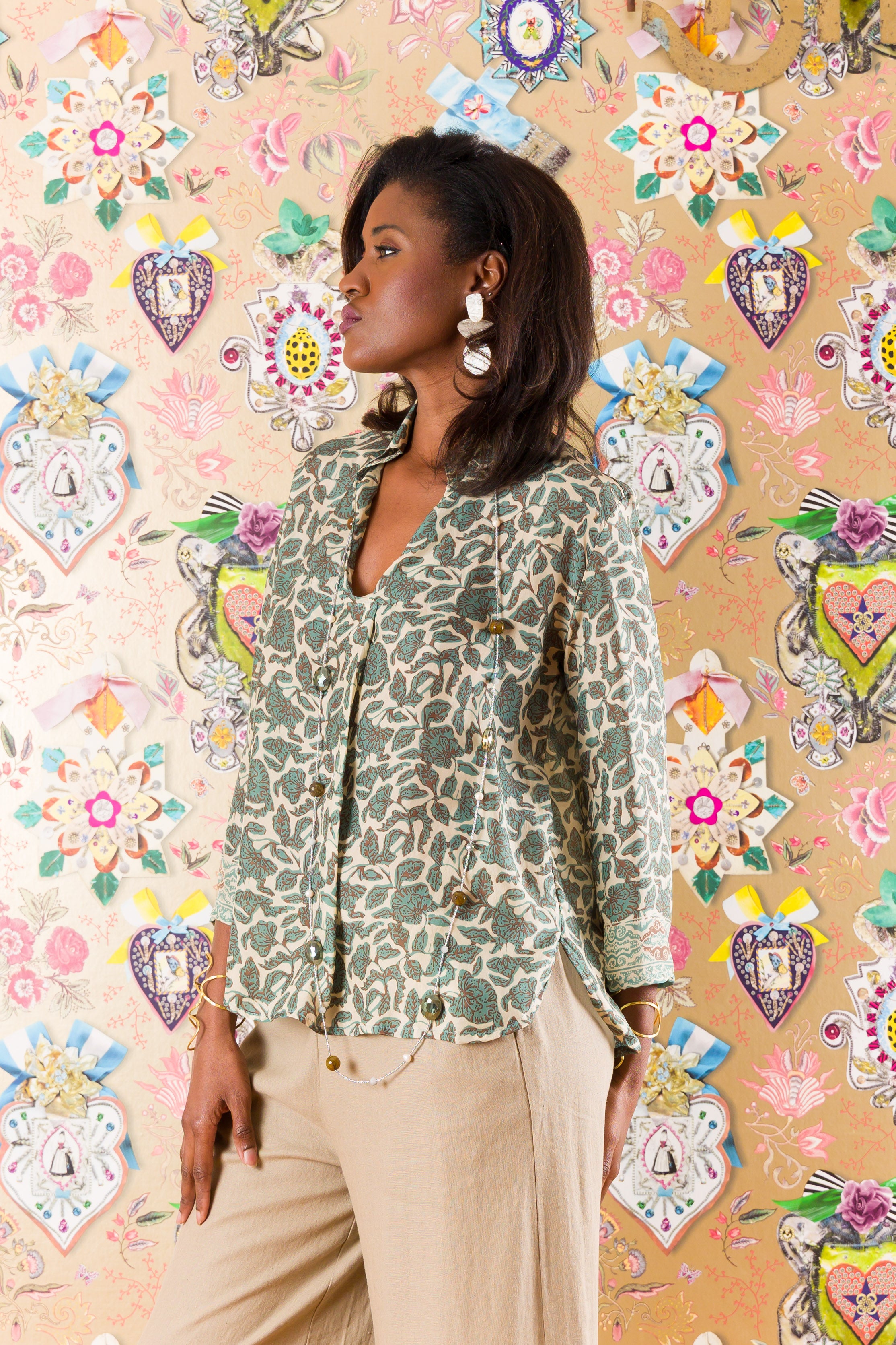 Camicia Amaranto in seta