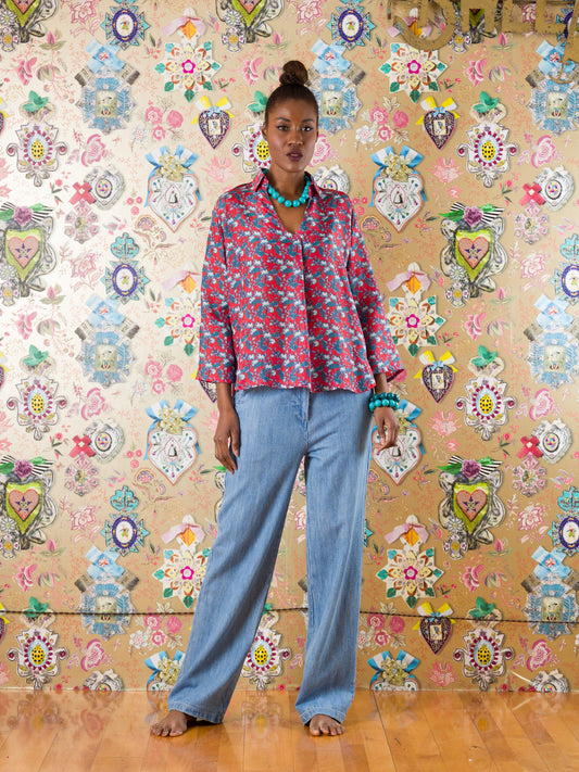 Camicia Amaranto in seta