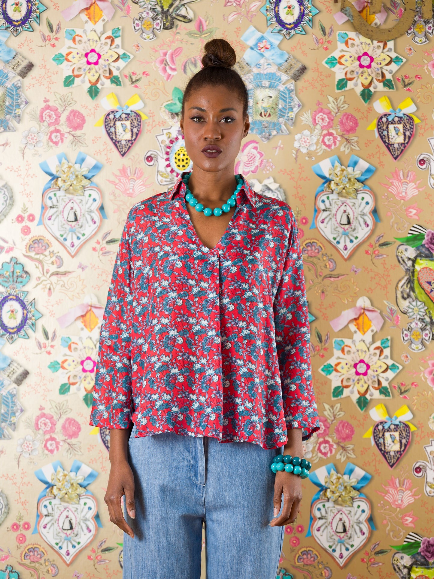 Camicia Amaranto in seta