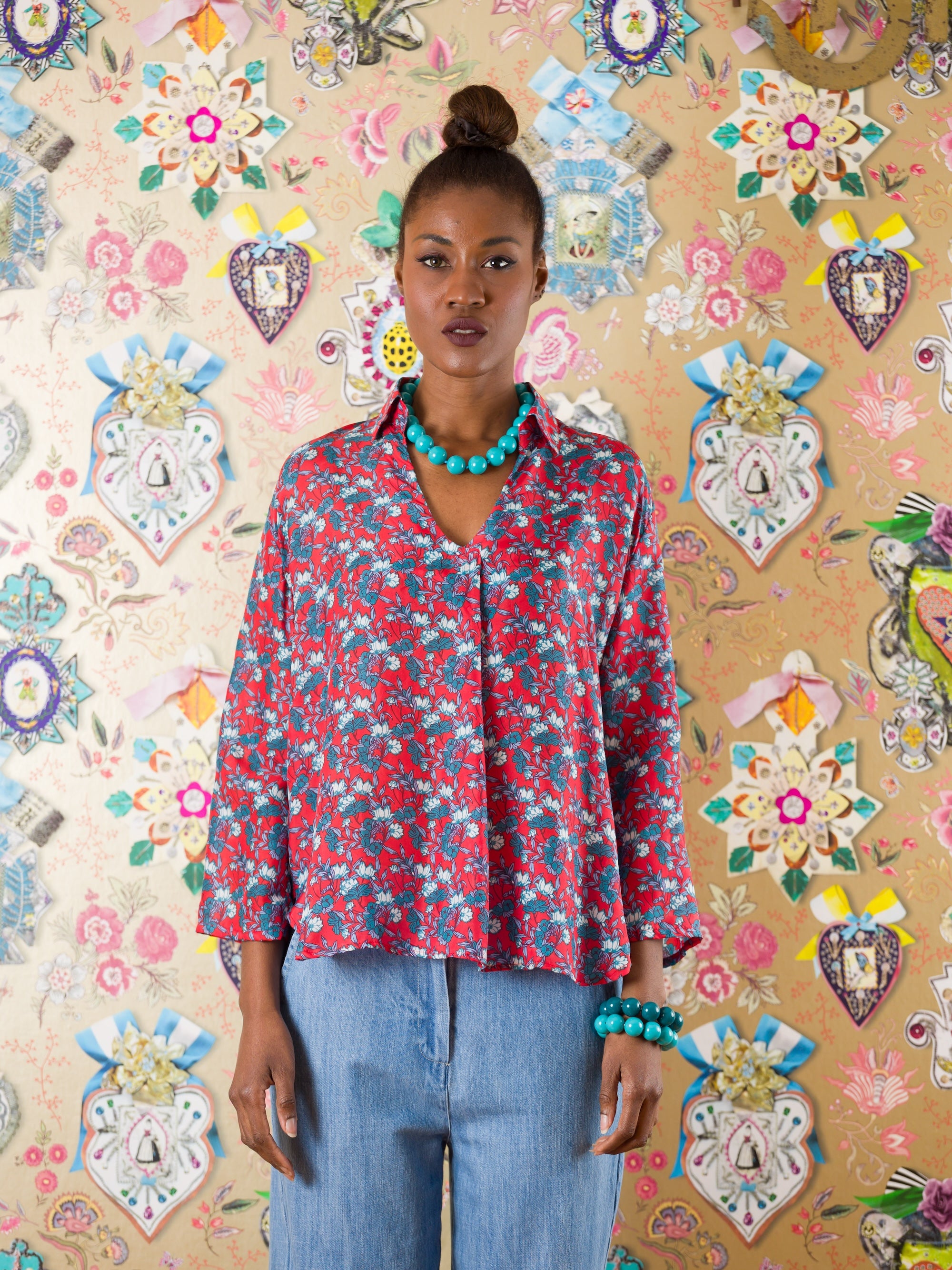 Camicia Amaranto in seta