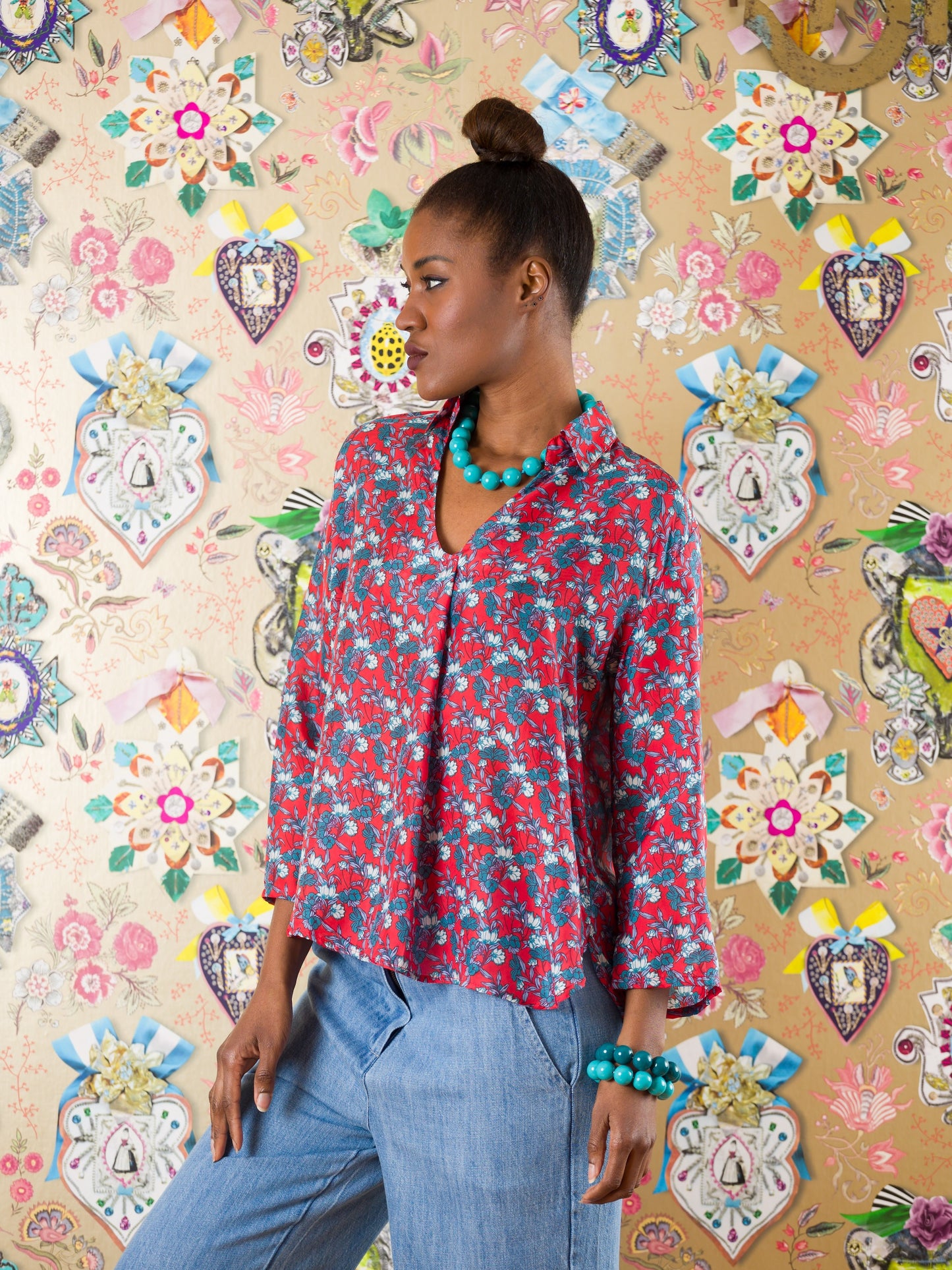 Camicia Amaranto in seta