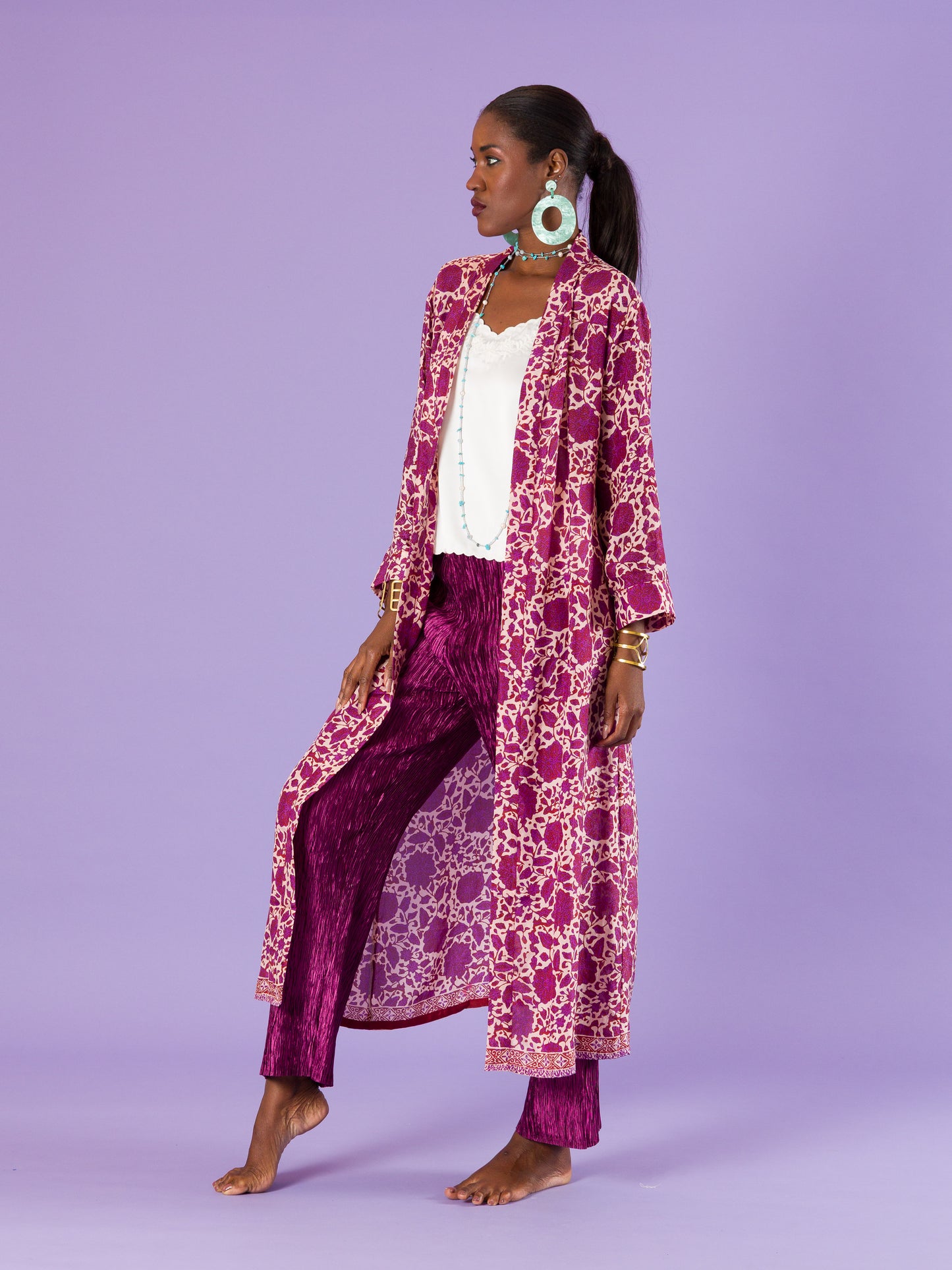 Kimono Amorfa in seta