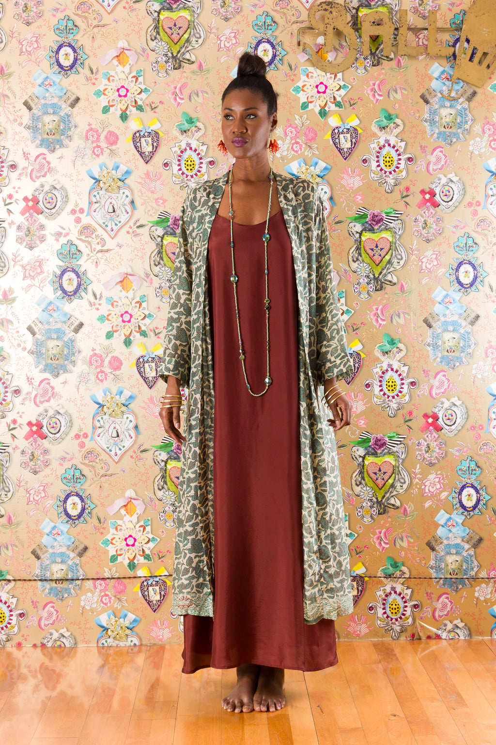 Kimono Amorfa in seta