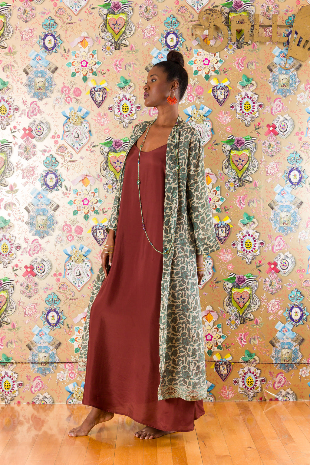 Kimono Amorfa in seta