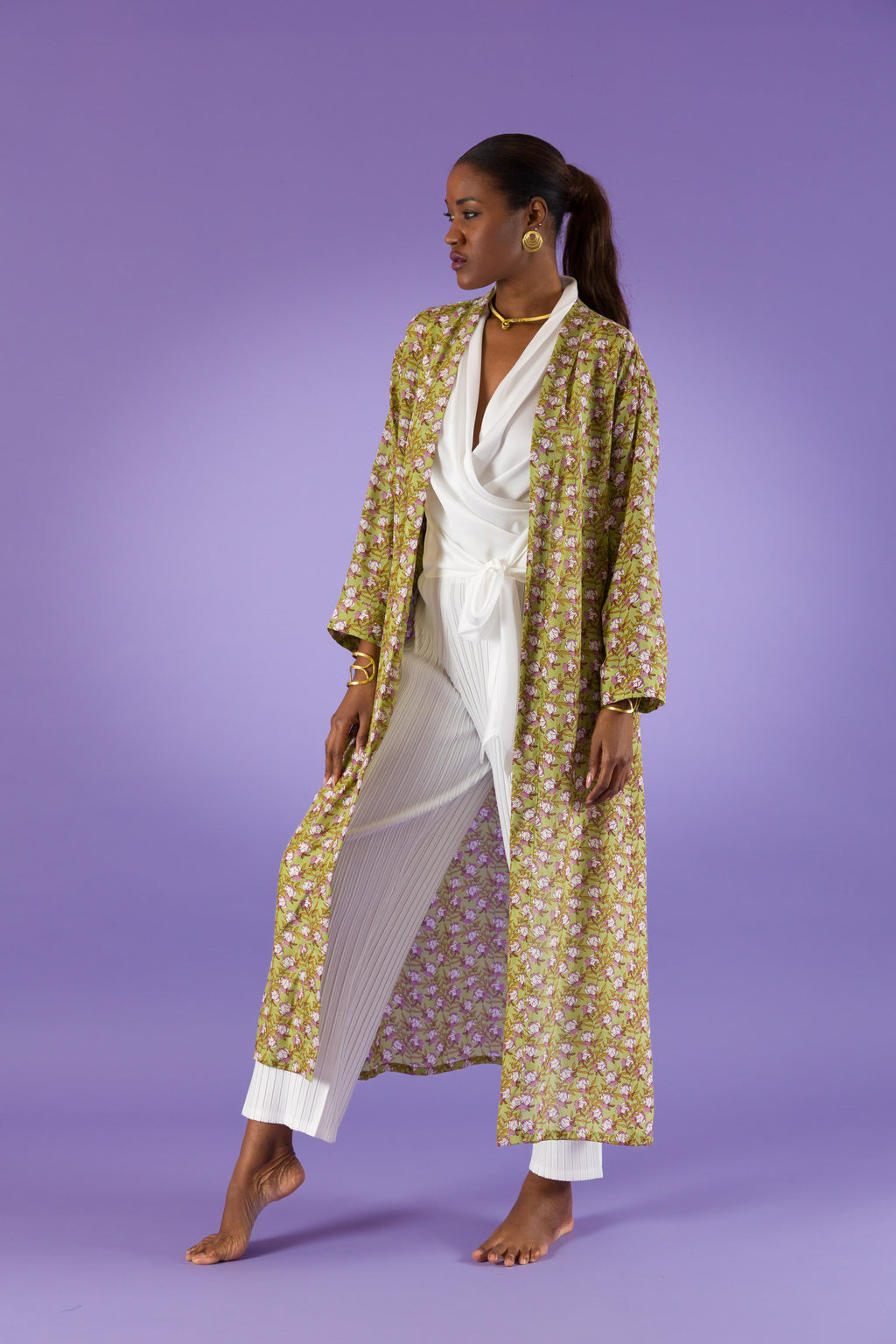 Kimono Amorfa in seta