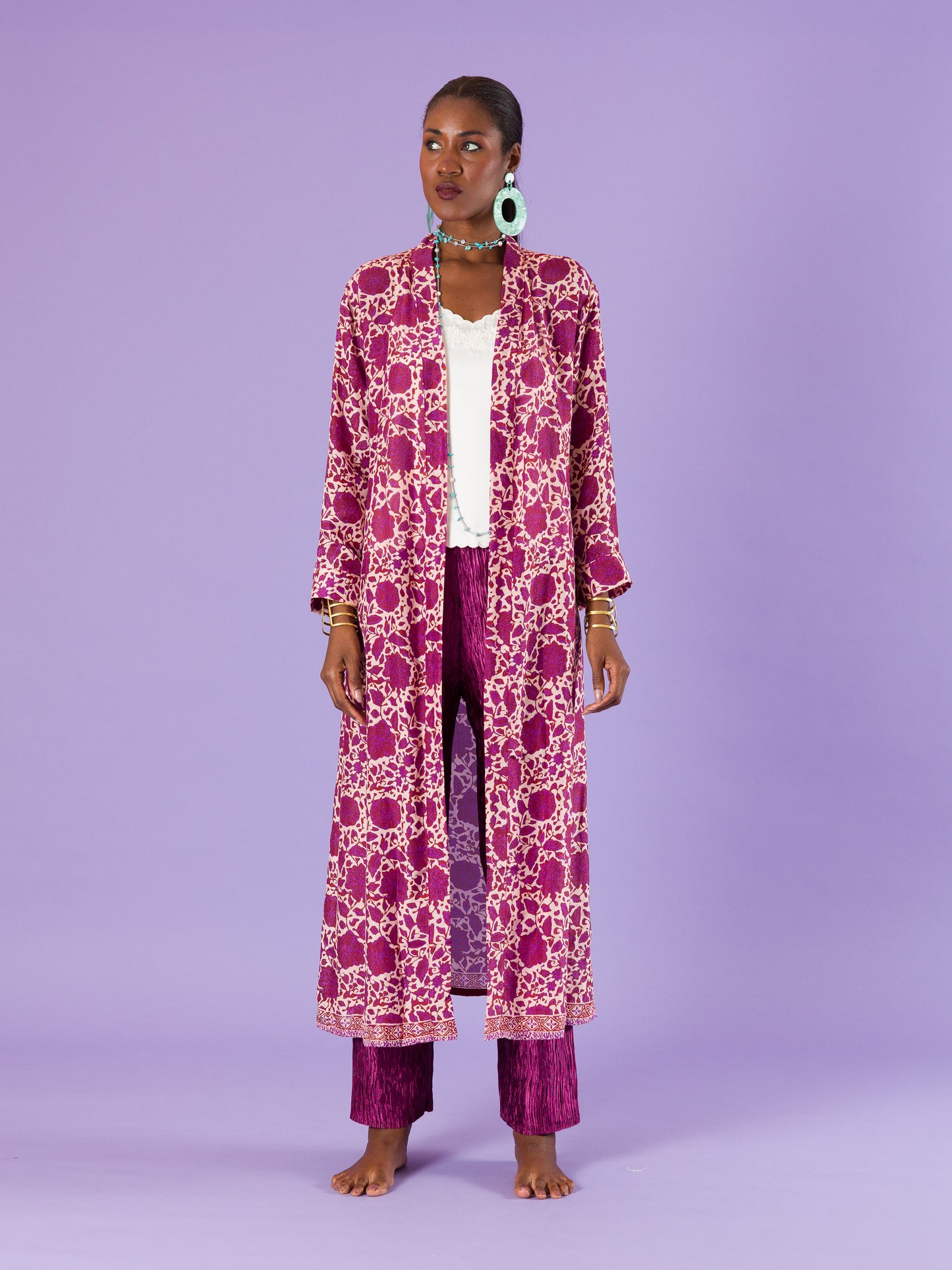 Kimono Amorfa in seta