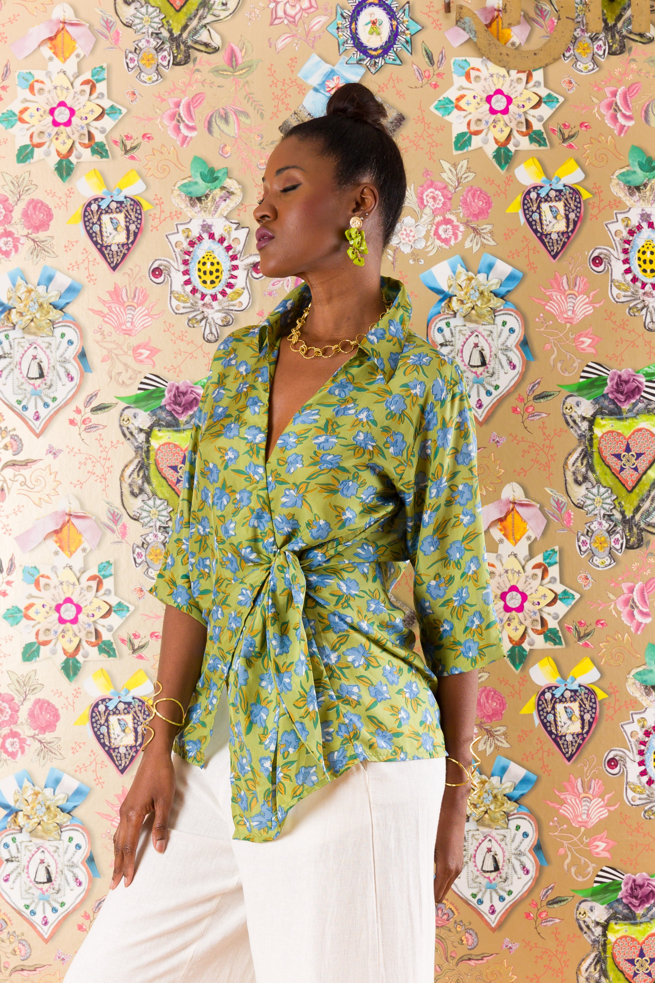 Camicia Aneto in seta