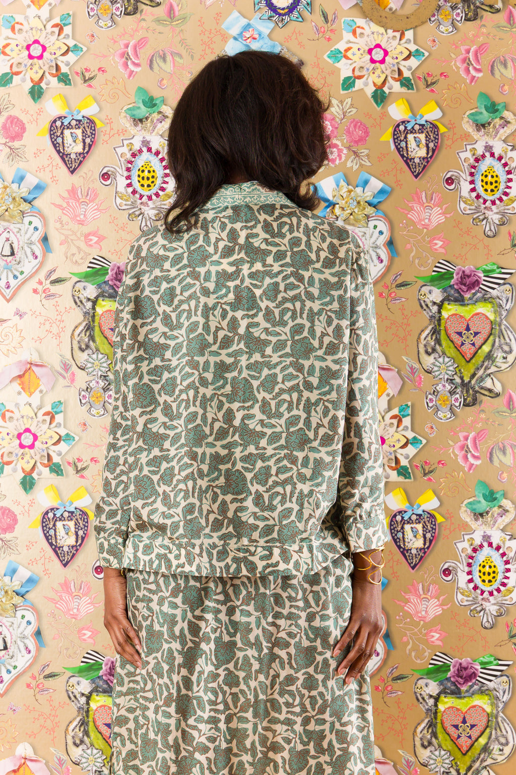 Giacca Kimono Calla in seta