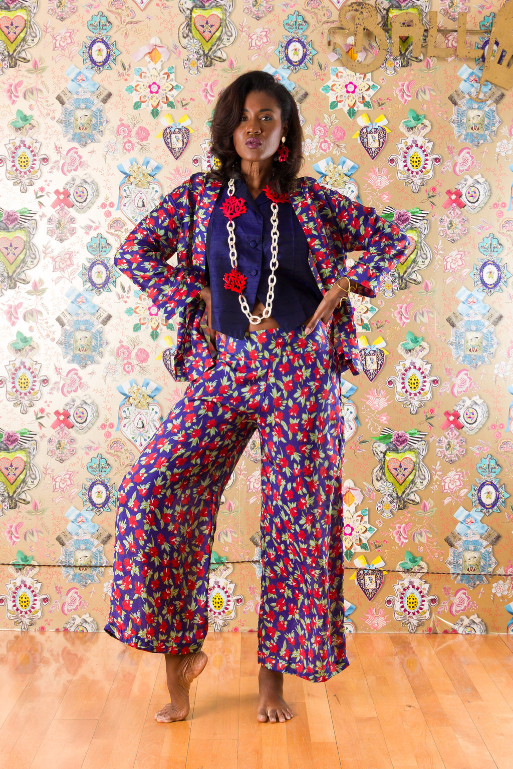 Giacca Kimono Calla in seta