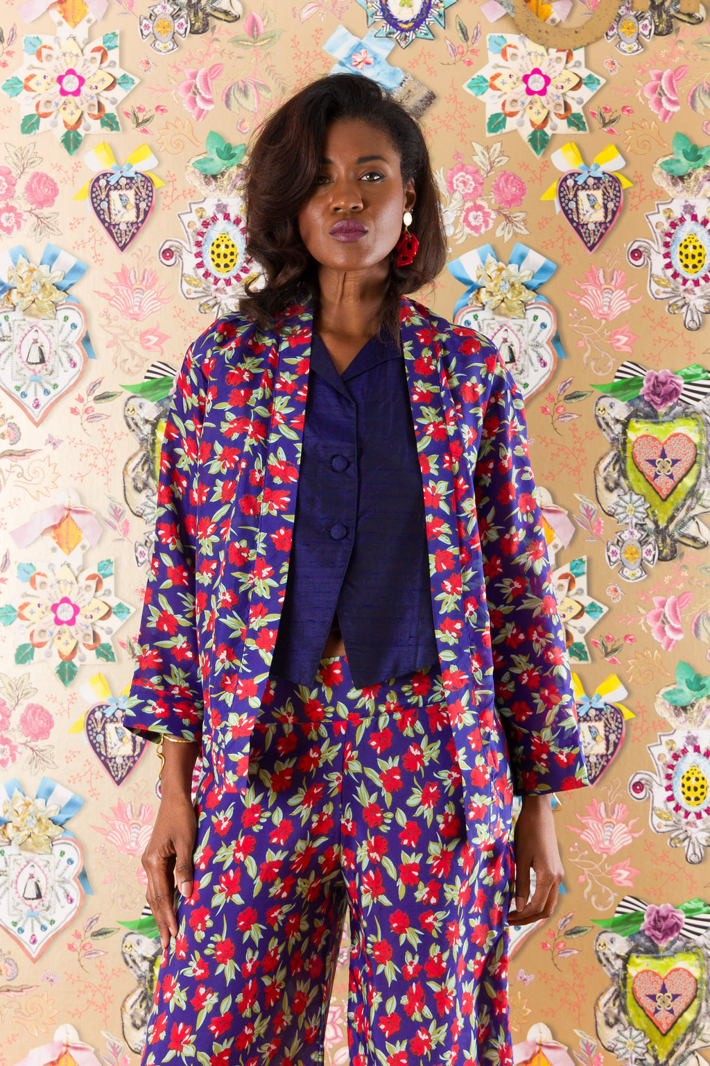 Giacca Kimono Calla in seta