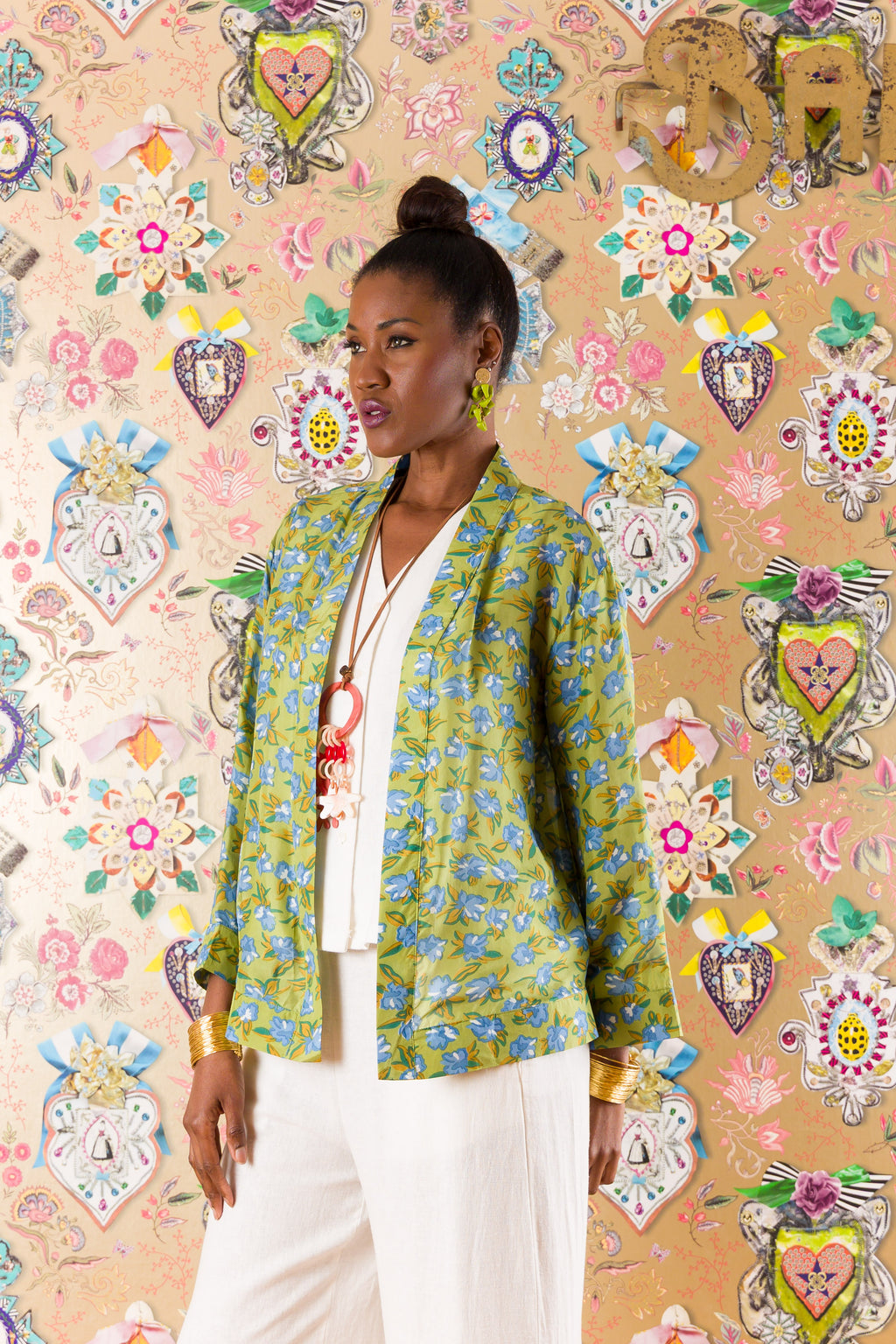 Giacca Kimono Calla in seta