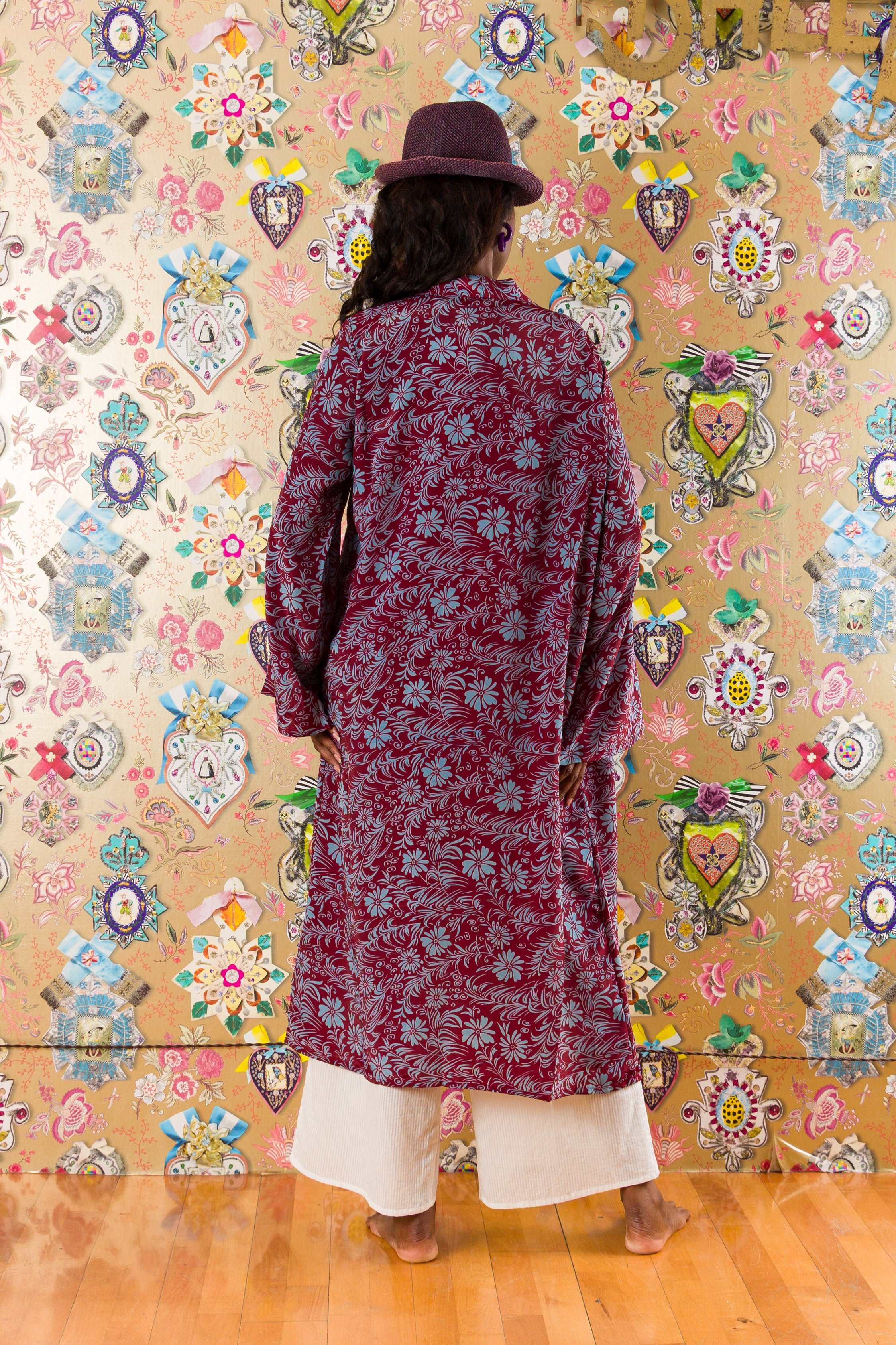 Kimono in Cardellino in seta