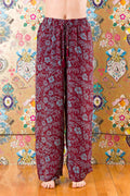 Pantaloni Verbena in seta