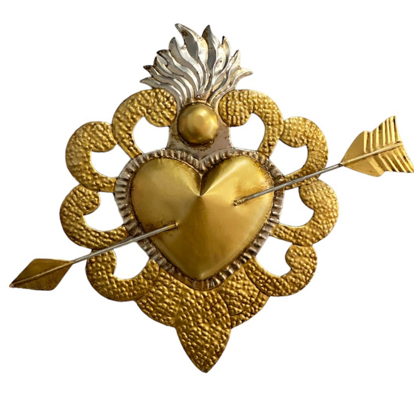 Corazon Flechado Oro