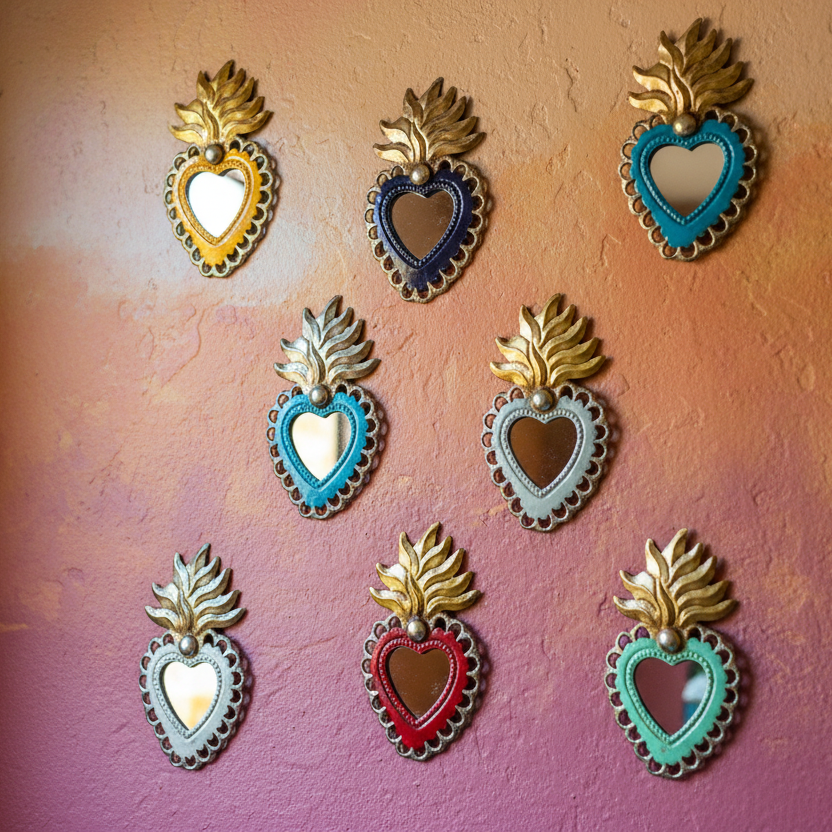 Corazon Nazareno con Specchio