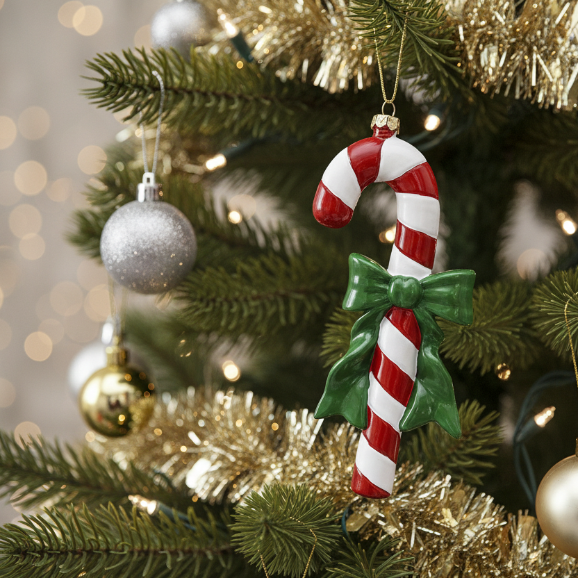 Addobbo Bastoncino di Zucchero