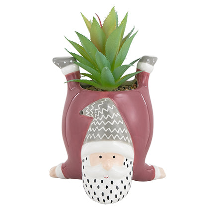 Vaso Babbo Natale testa in giù