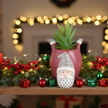 Vaso Babbo Natale testa in giù