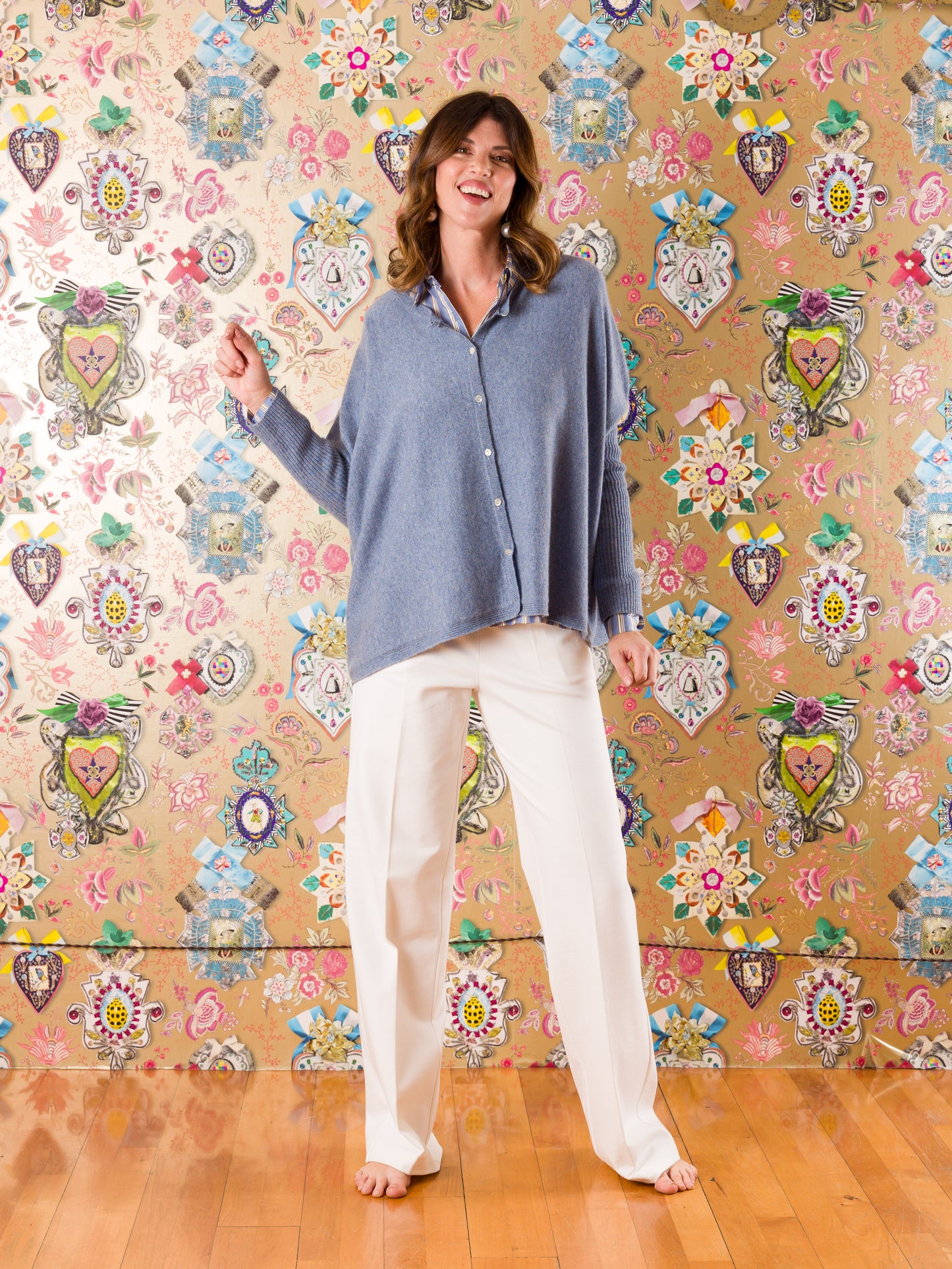 Cardigan Reims in cashmere