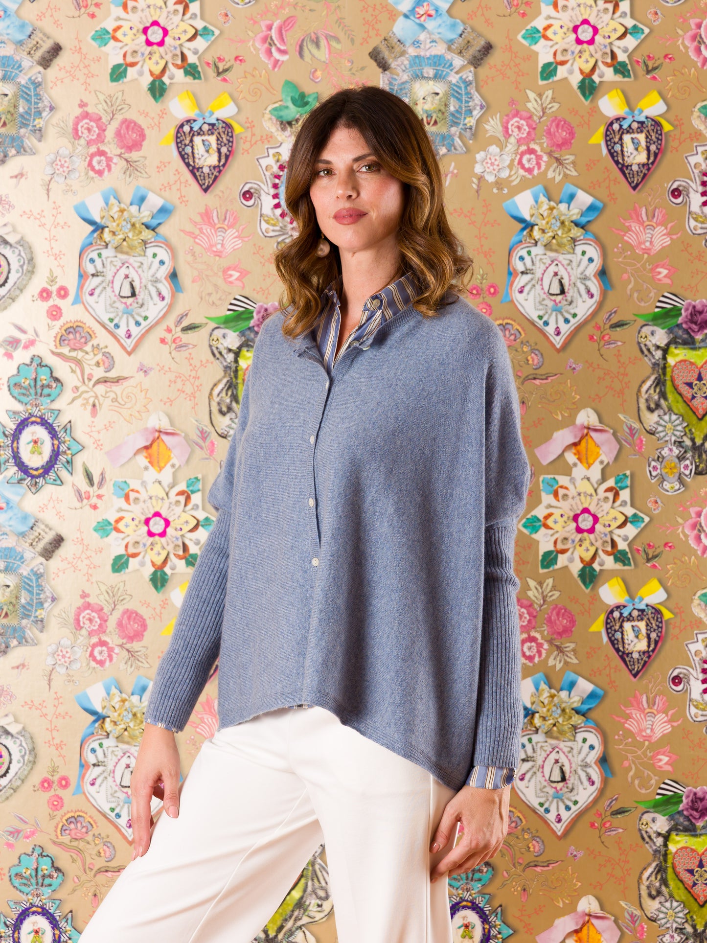Cardigan Reims in cashmere