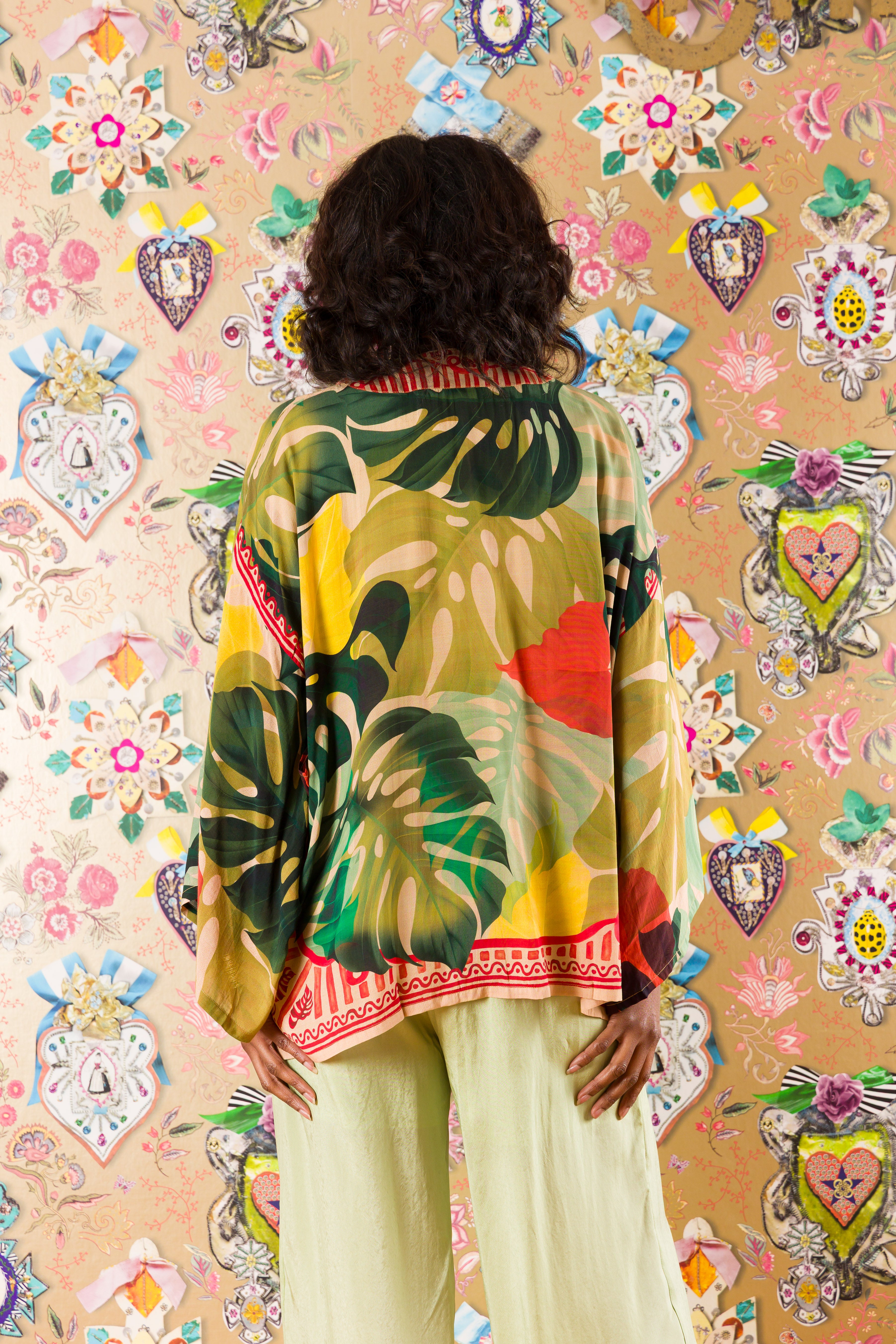 Giacca Kimono Caprifoglio