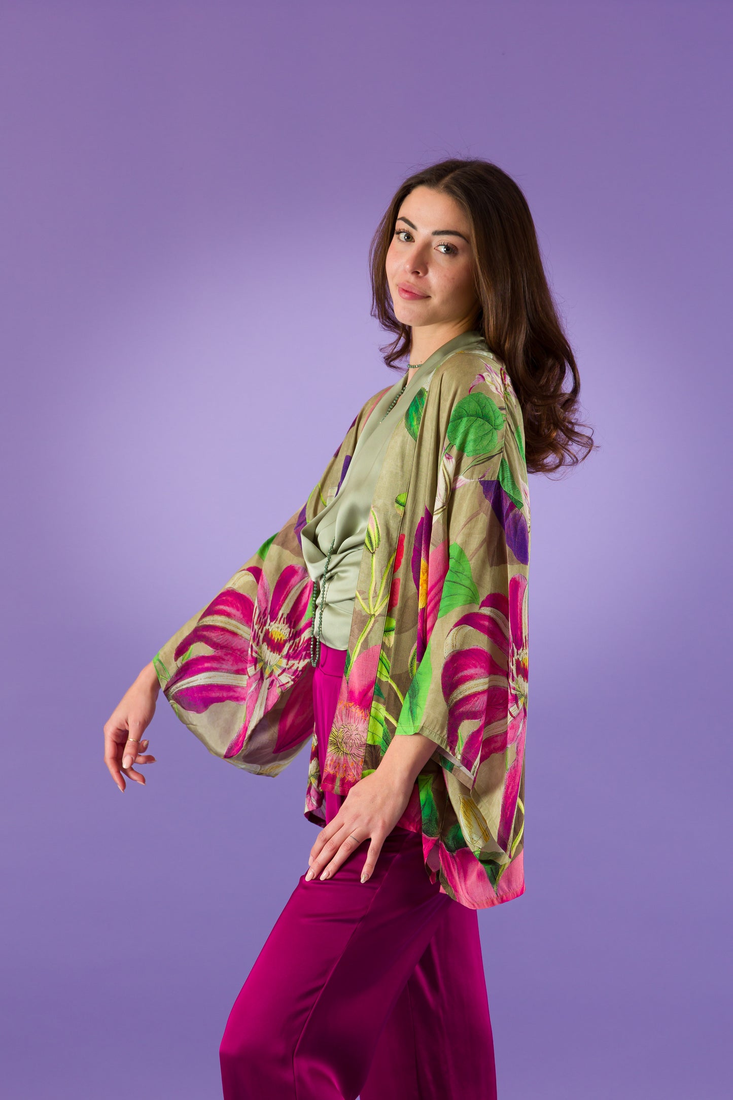 Giacca Kimono Caprifoglio