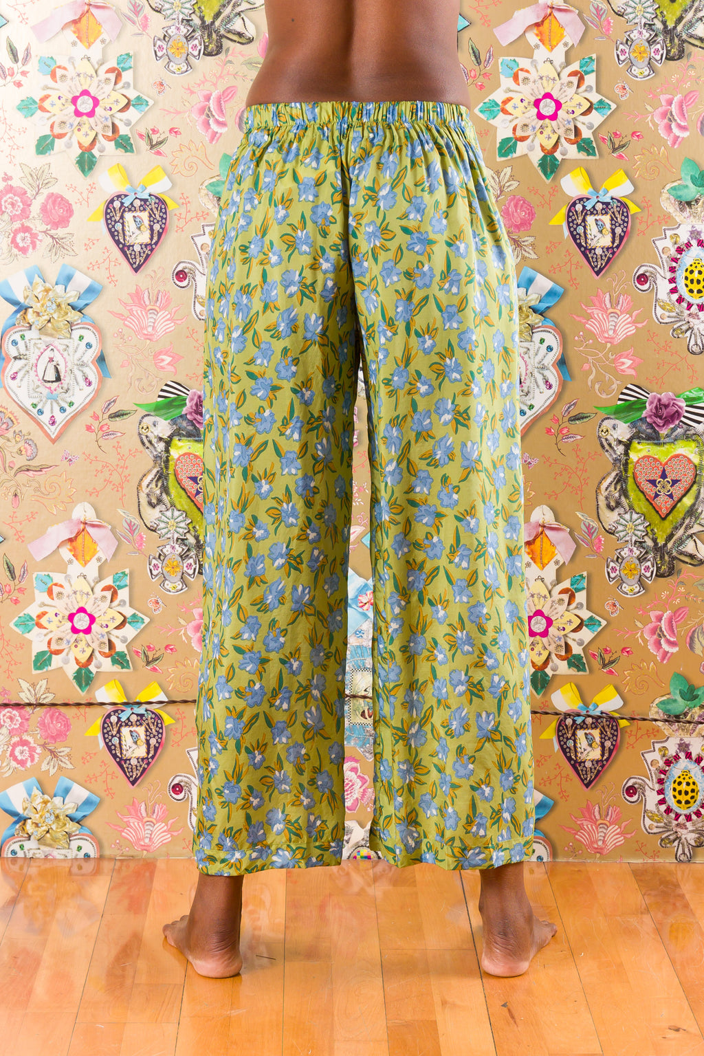 Pantaloni Anaciclo in seta
