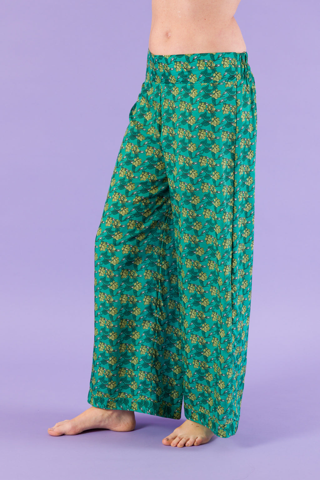 Pantaloni Anaciclo in seta