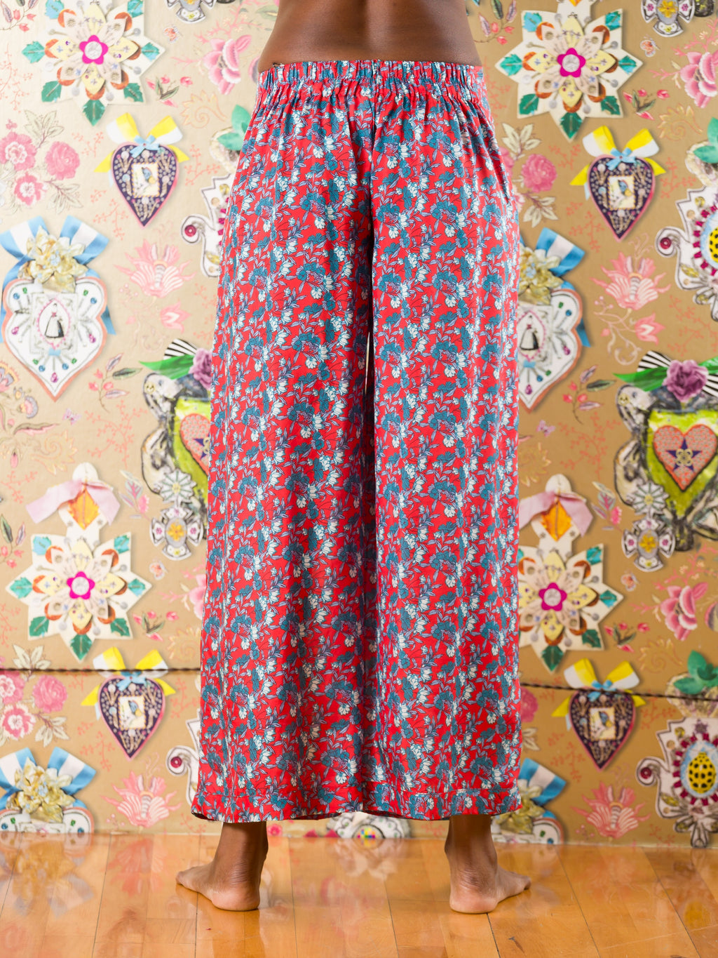 Pantaloni Anaciclo in seta