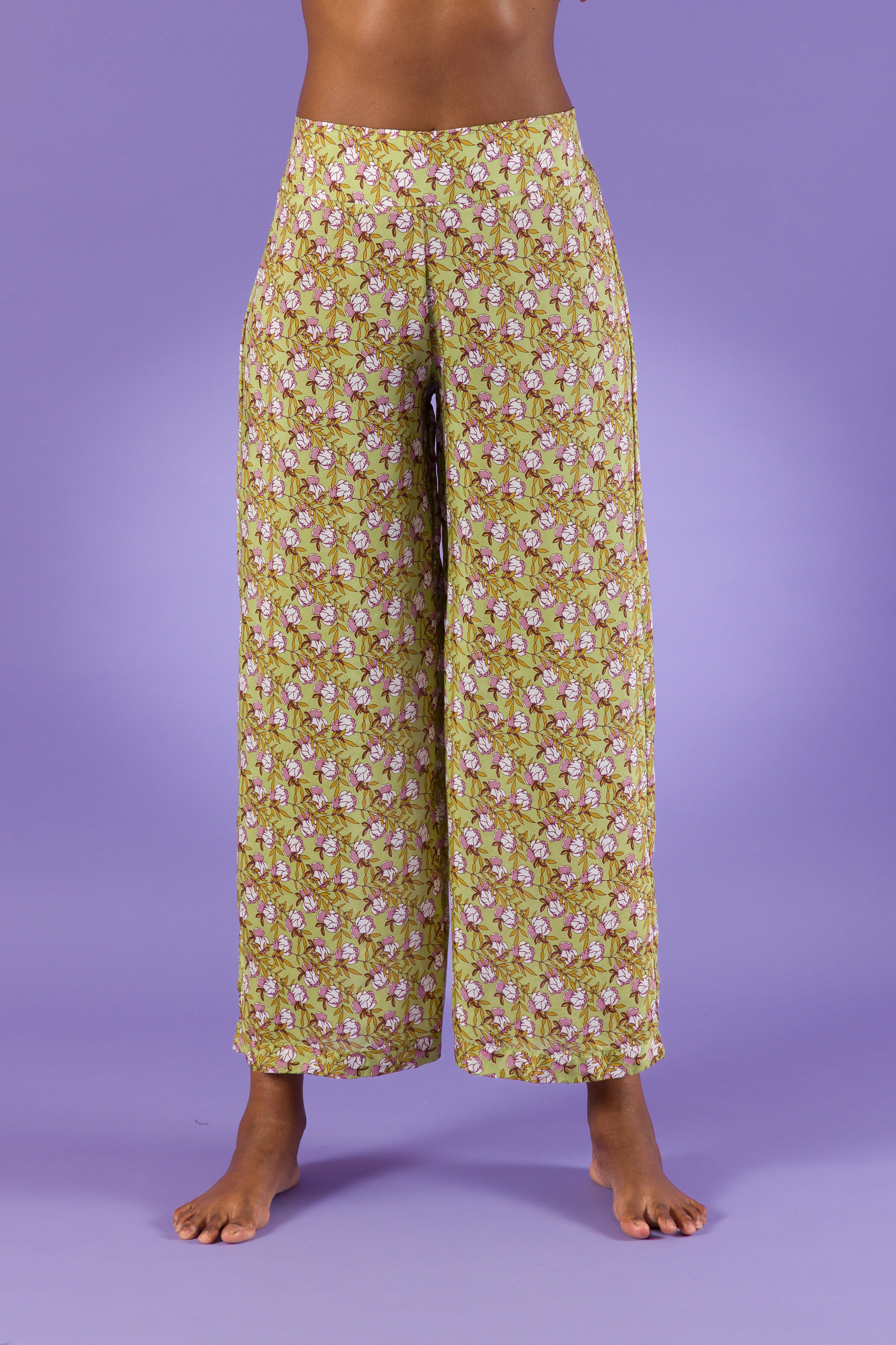 Pantaloni Anaciclo in seta