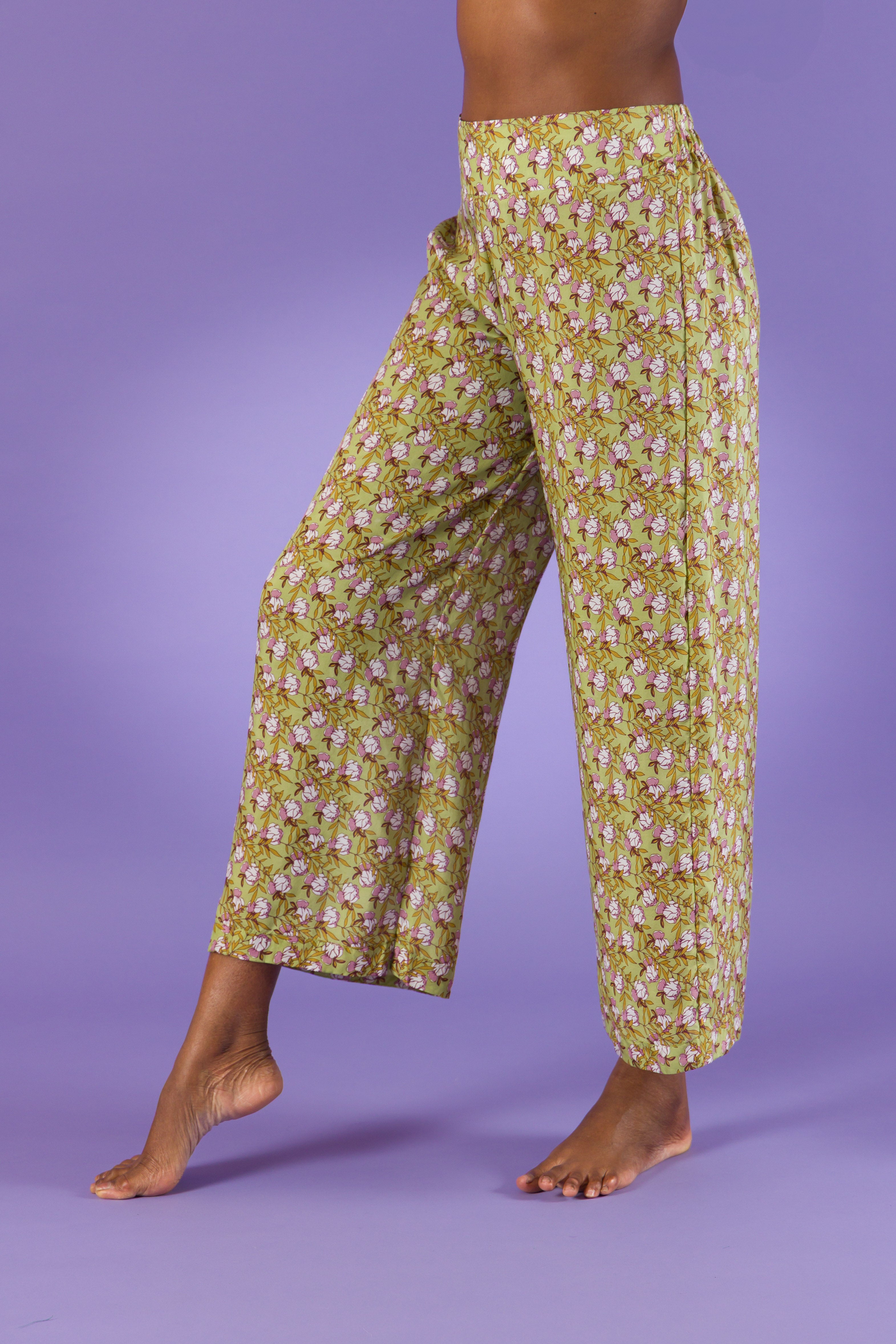 Pantaloni Anaciclo in seta