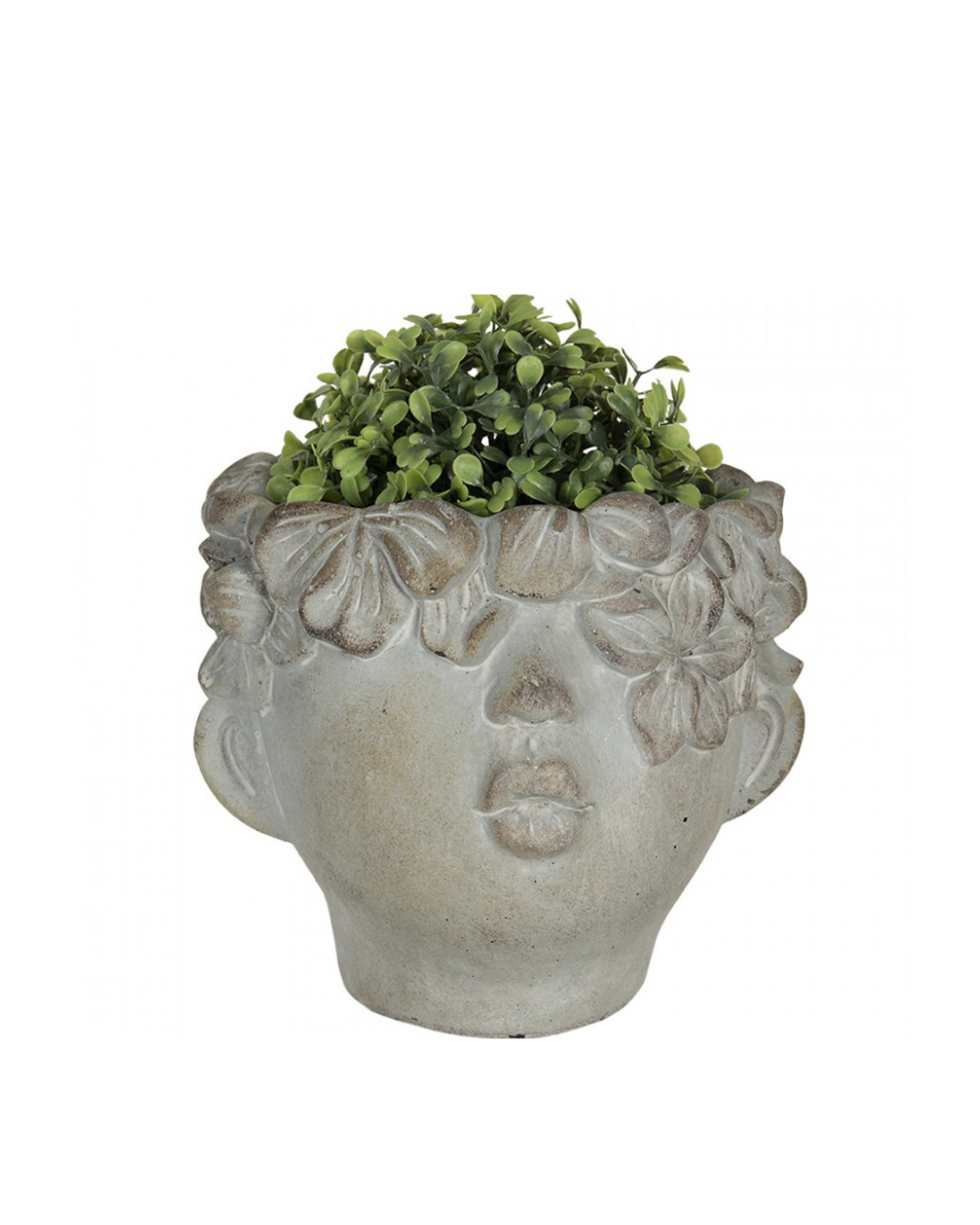 Vaso Terracotta Porta Piante Volto