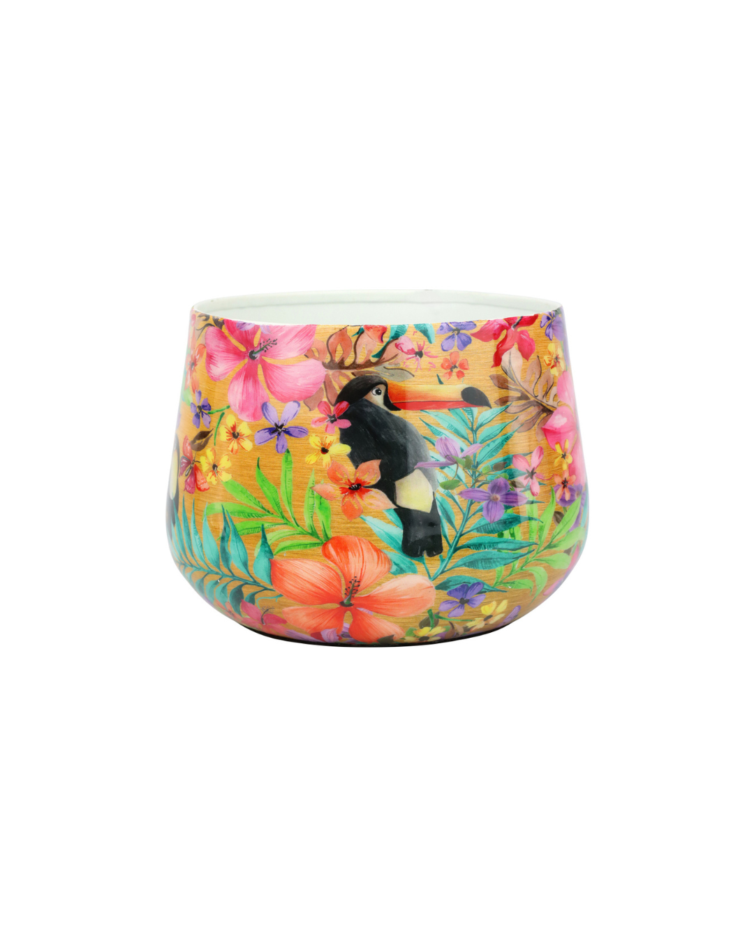 Vaso Metallo Paradise Bird