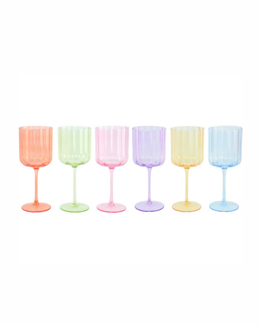 Servizio Sei Bicchieri da vino "Blooming Grace"