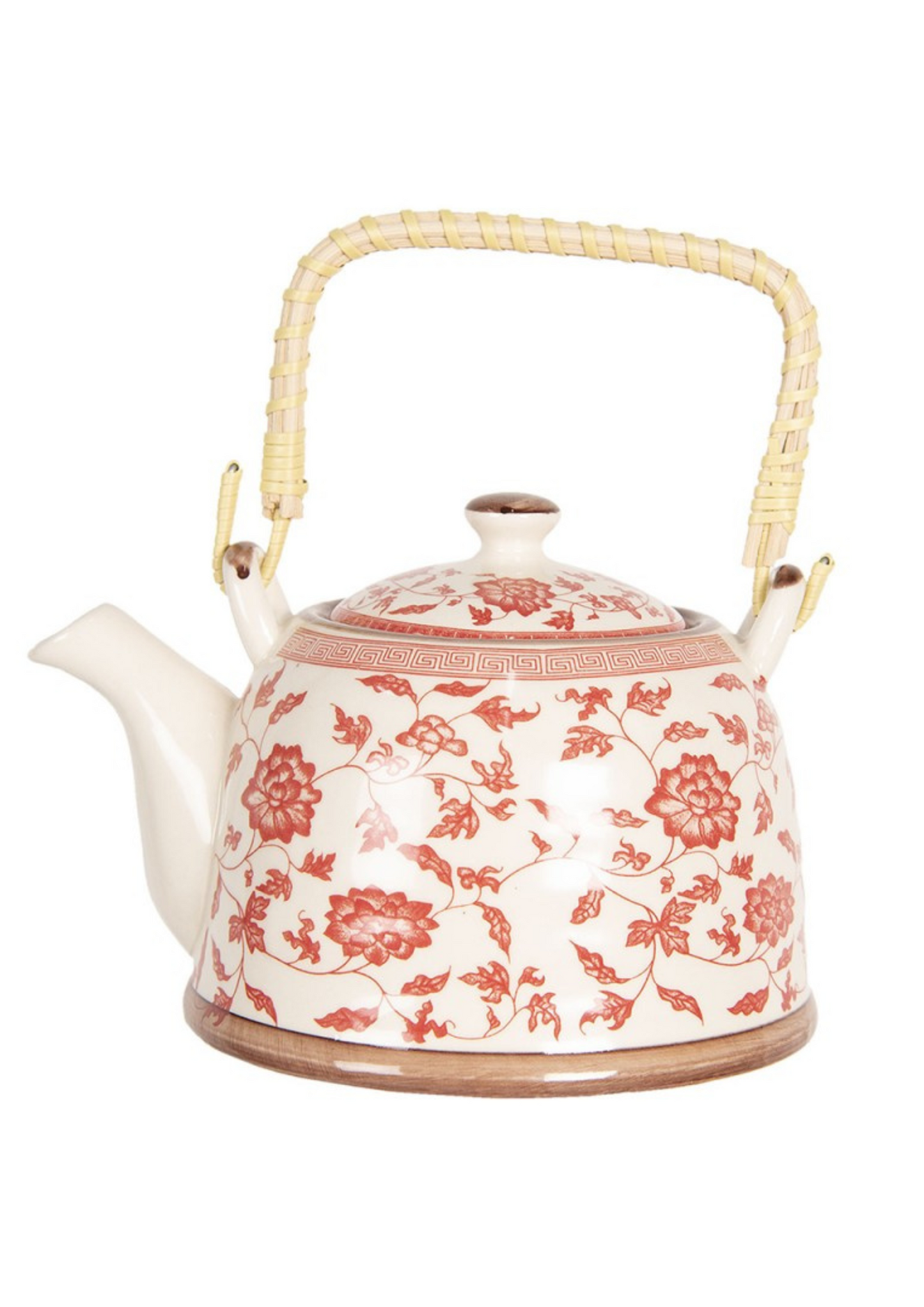 Teapot With Infuser - Orange