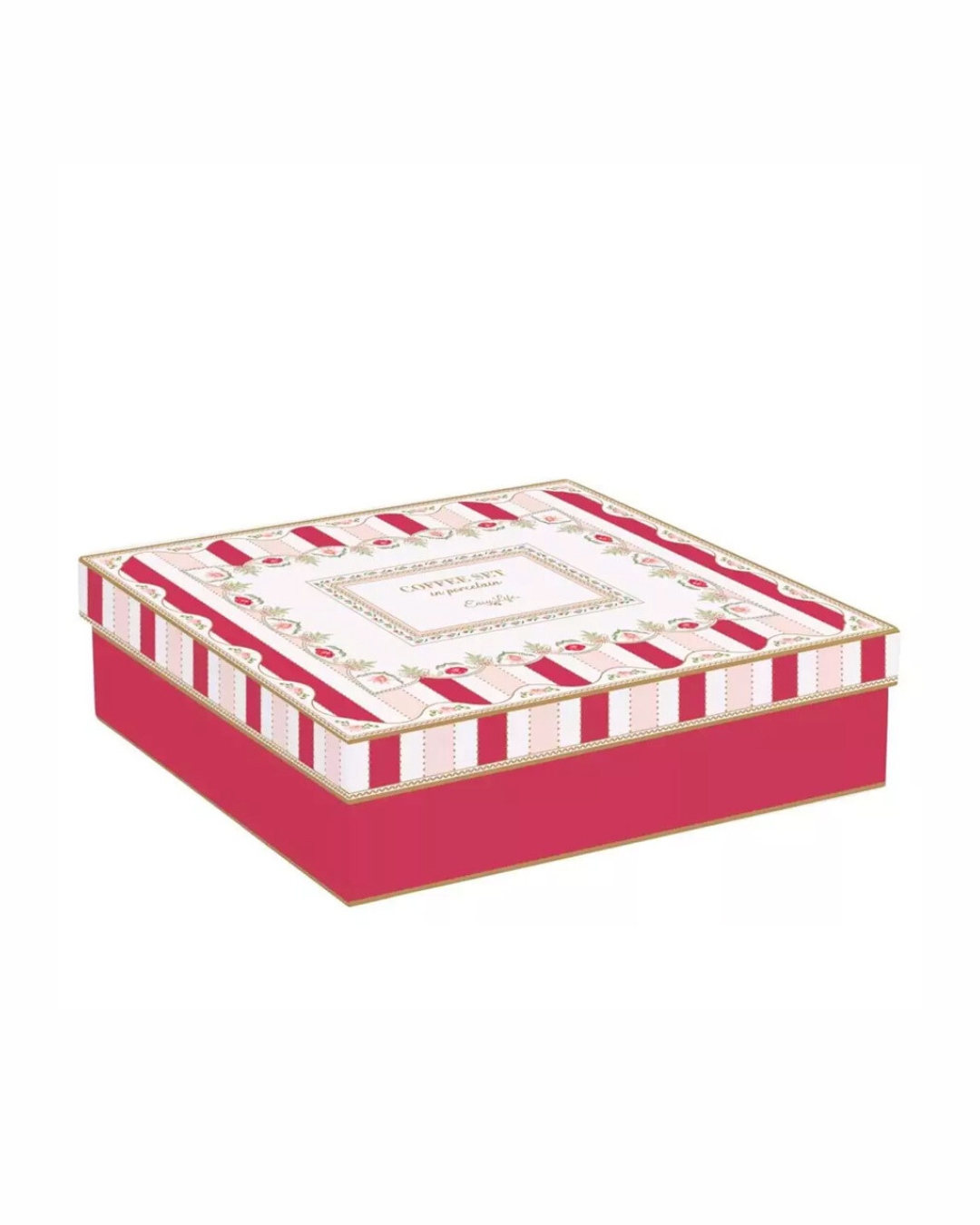 Servizio Sei Tazzine Caffè Flowery