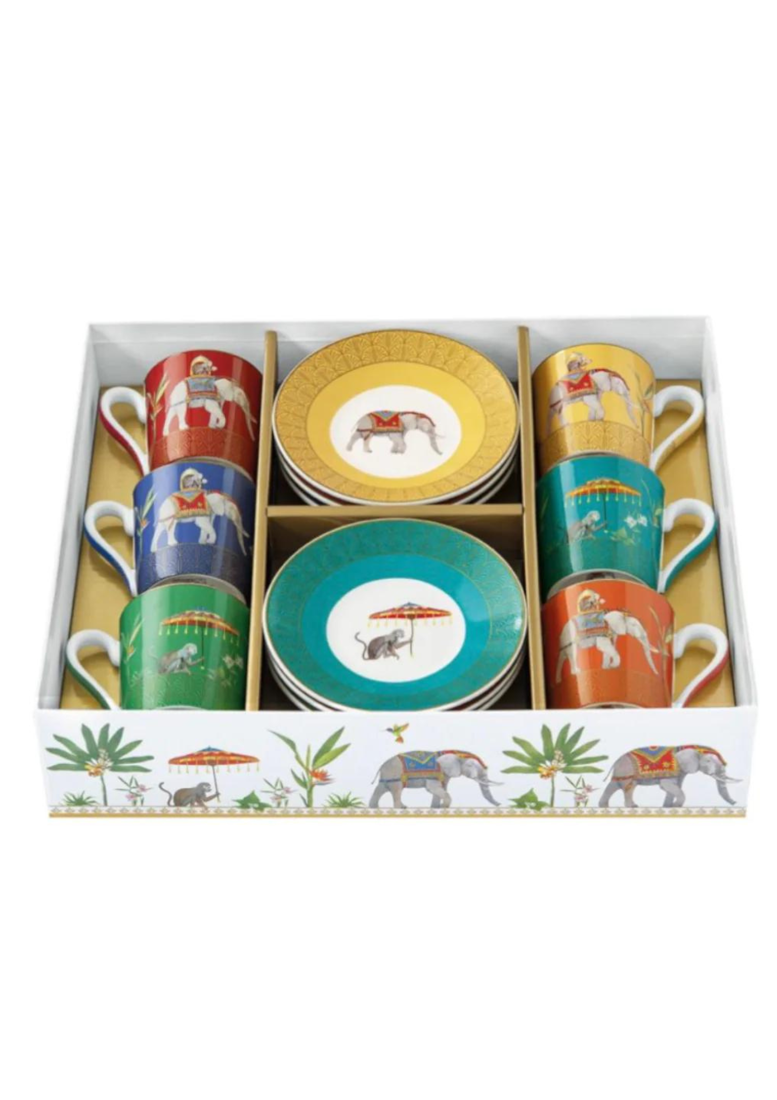 Servizio sei tazzine da caffè Marajah