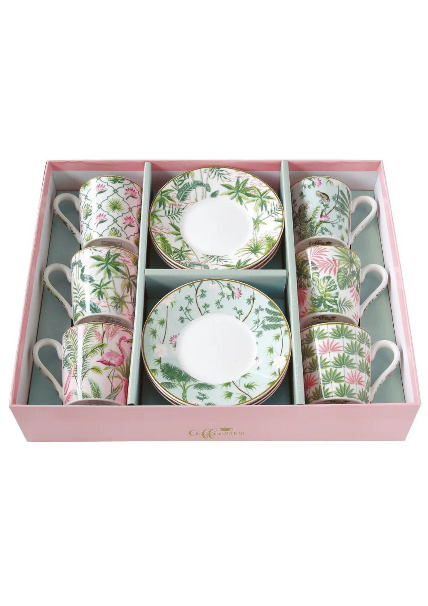 Servizio sei tazzine da caffè Wild Tropical