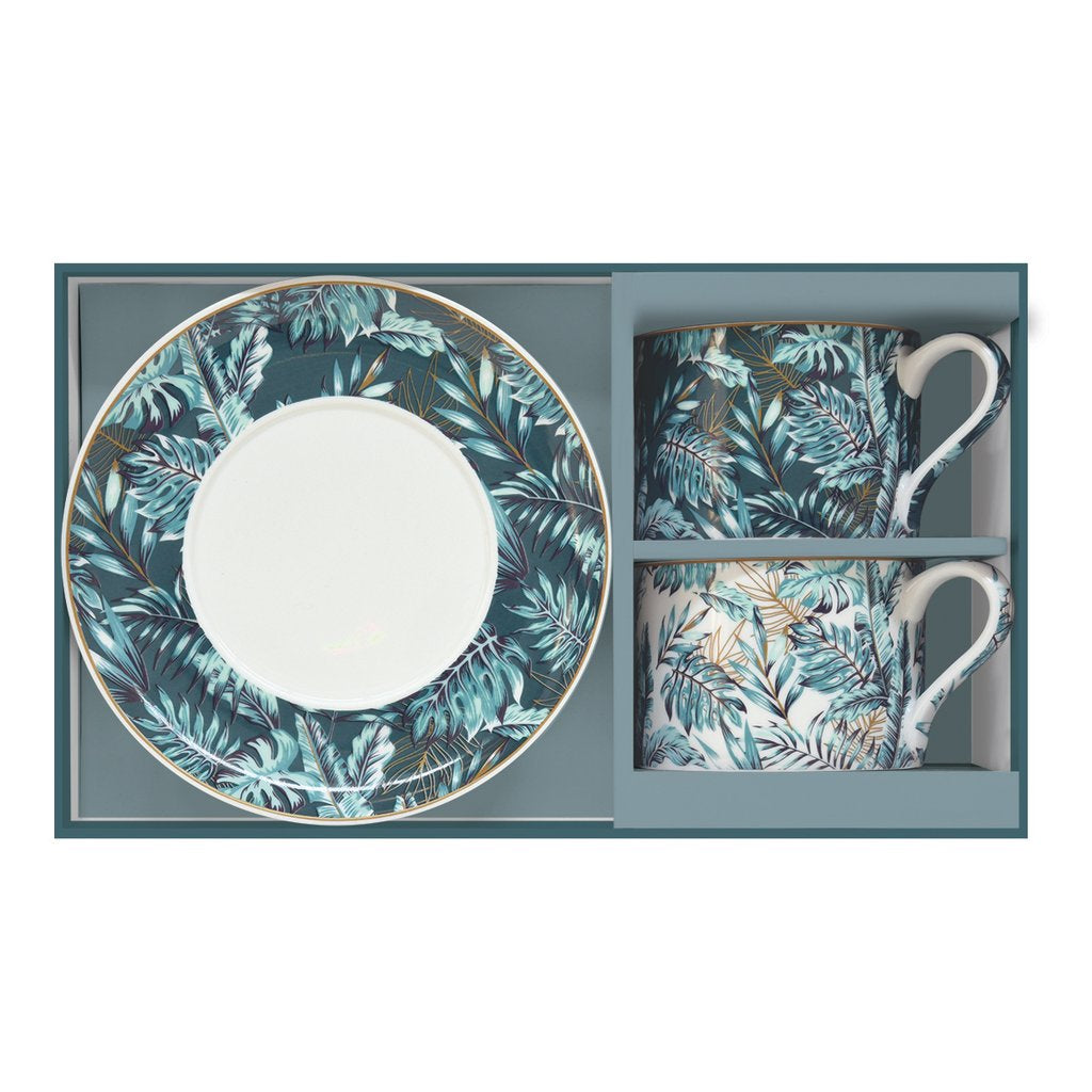 Coppia Tazze da te Coffee Mania Jungle