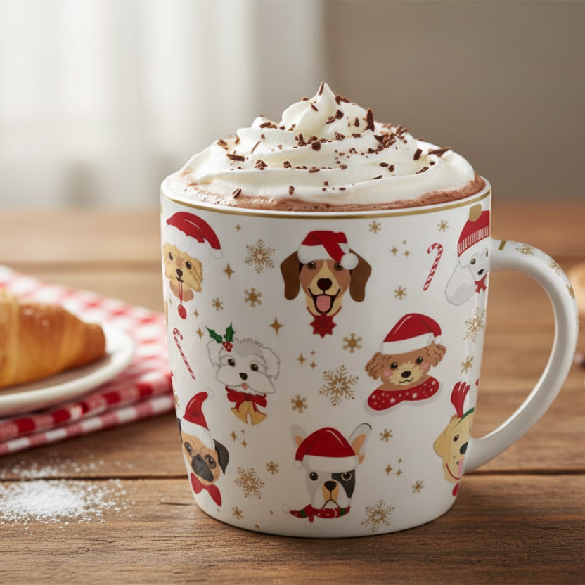 Tazza Christmas Friends Dogs