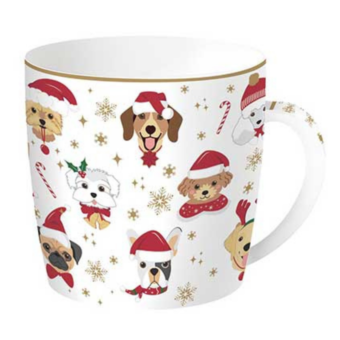 Tazza Christmas Friends Dogs
