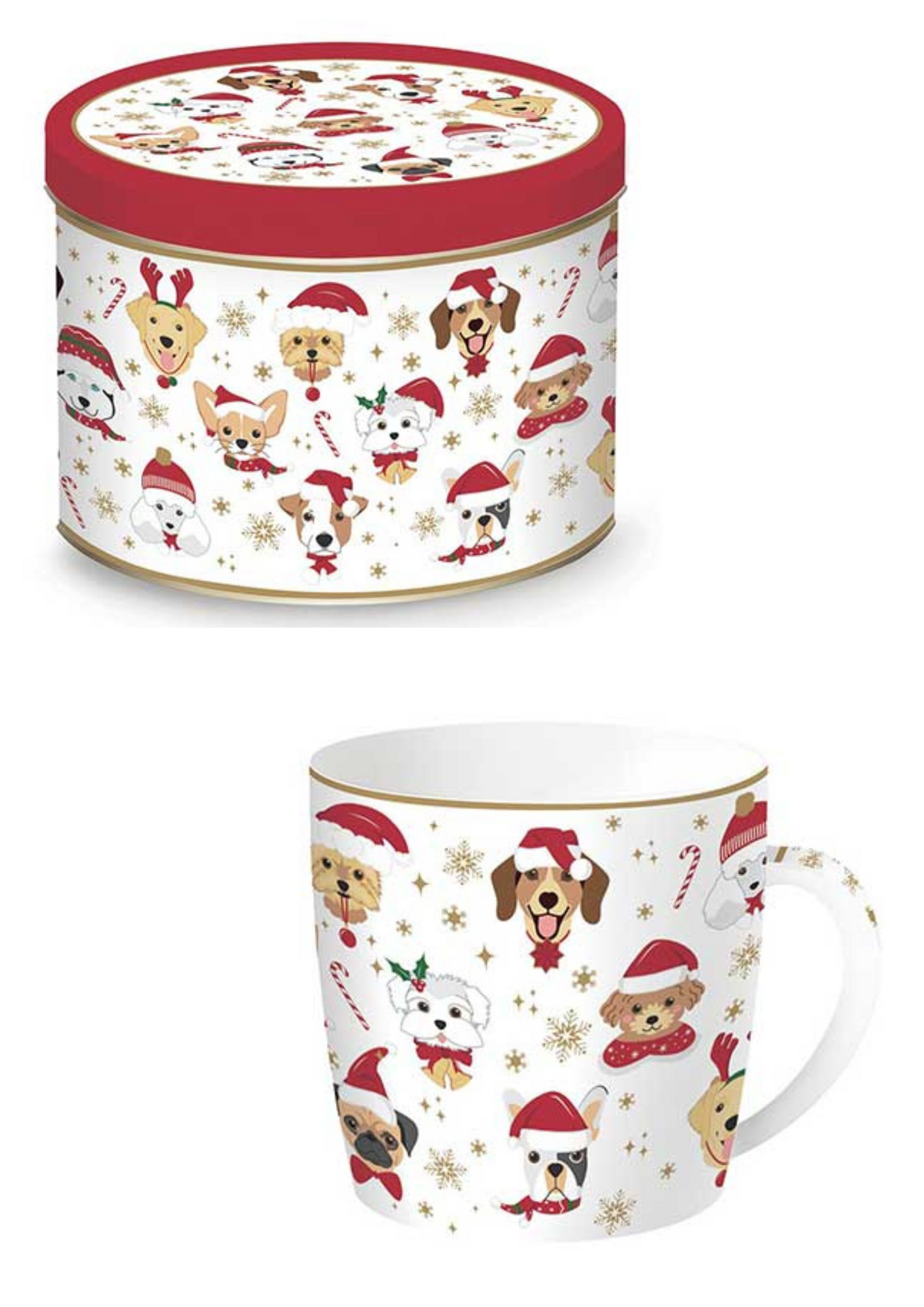 Tazza Christmas Friends Dogs