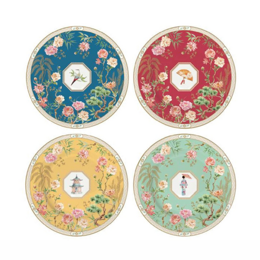 Set 4 Piatti Dessert Jardins d'Orient