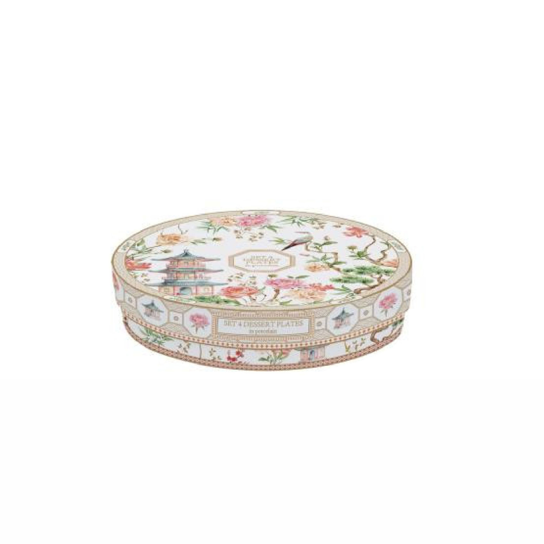 Set 4 Piatti Dessert Jardins d'Orient