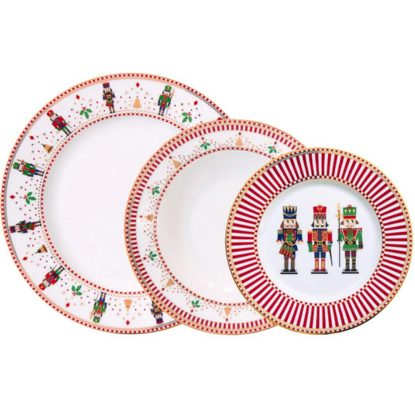 Servizio piatti 18pz - Nutcrackers