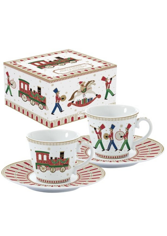 Coppia tazzine da caffè Polar Expres