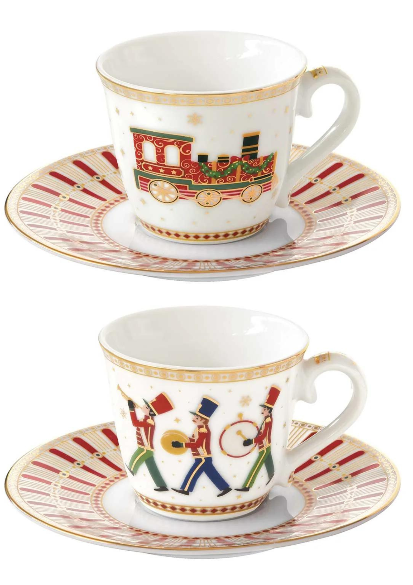 Coppia tazzine da caffè Polar Expres