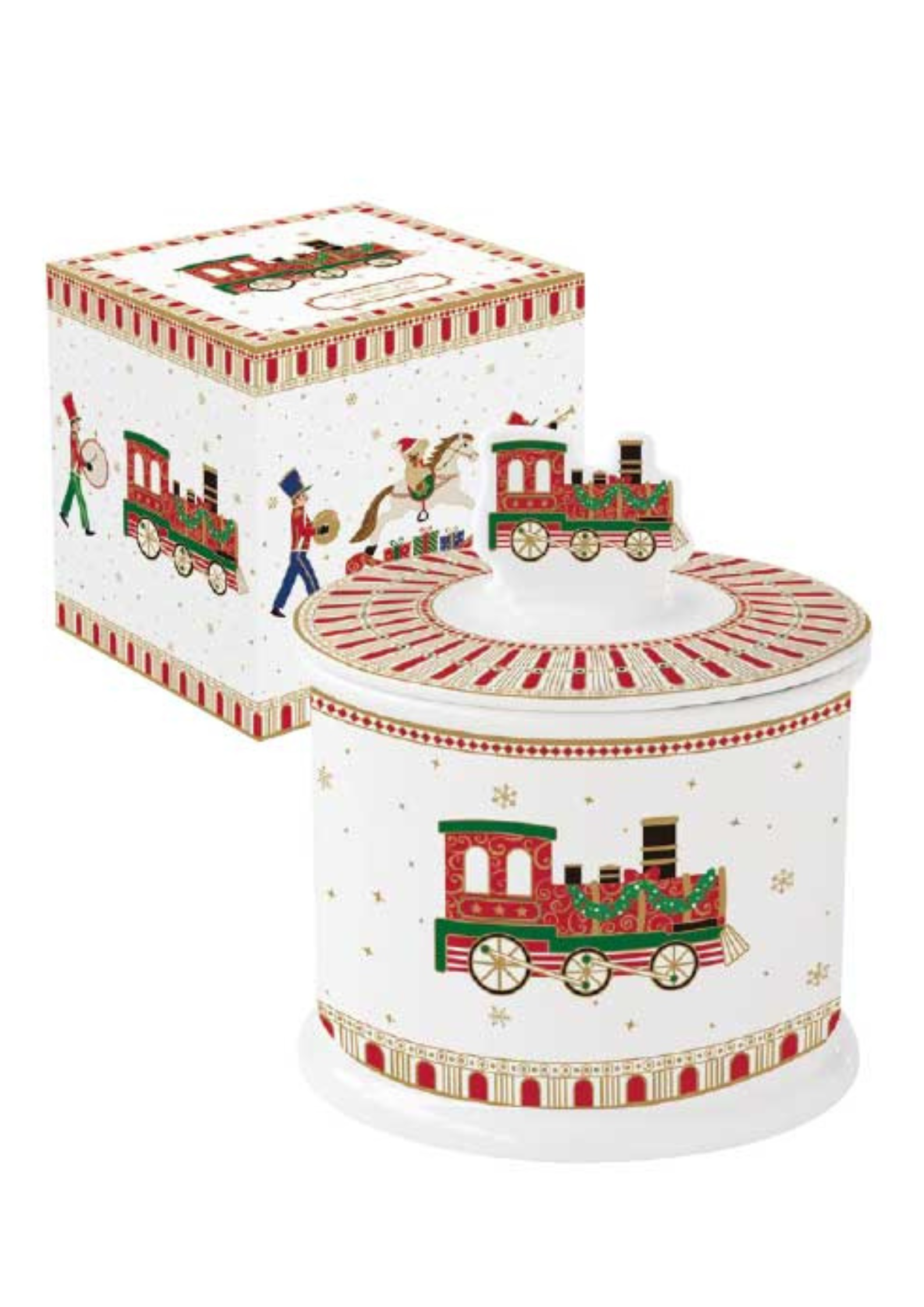 Biscottiera Polar Express