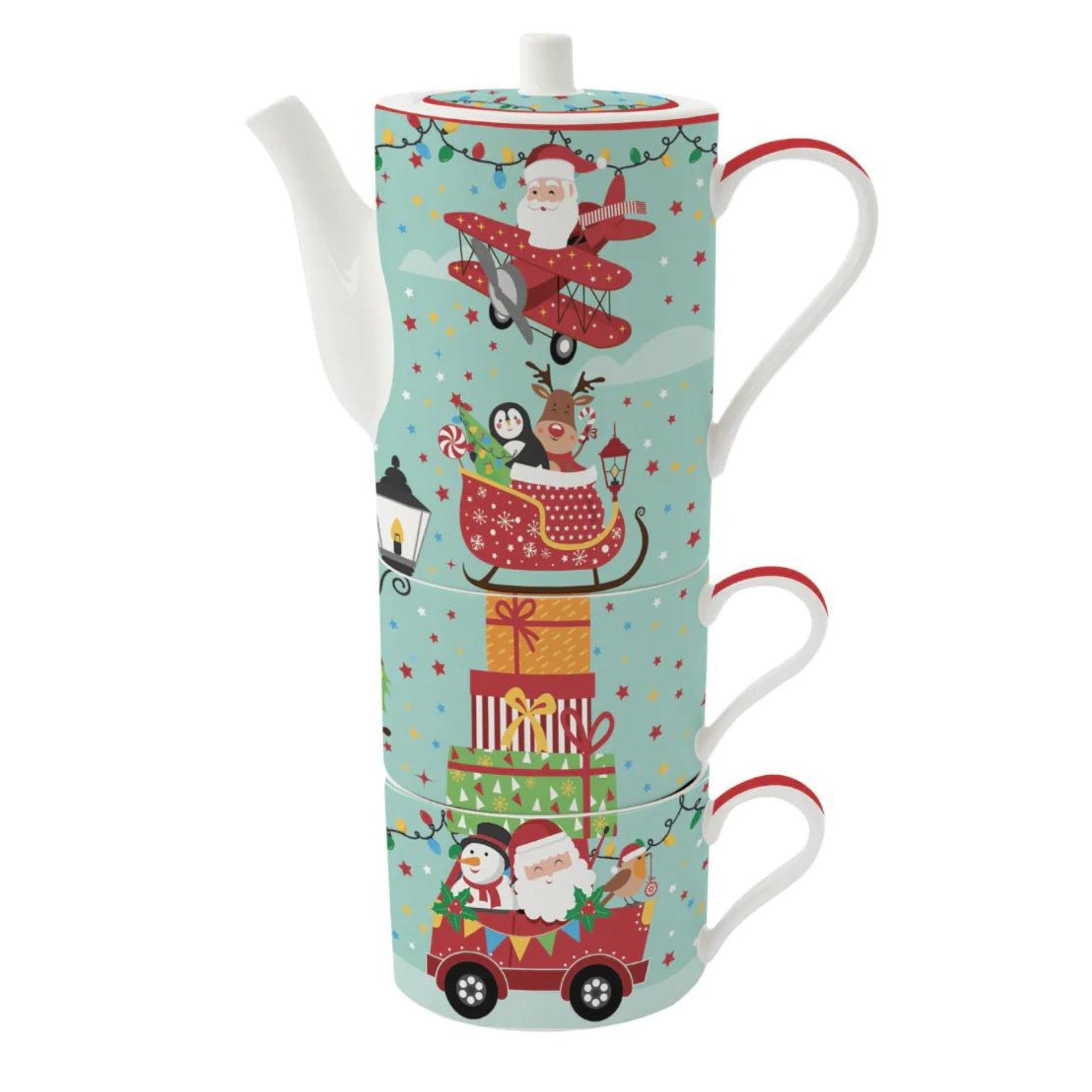 Tea for Two Santa's Friends