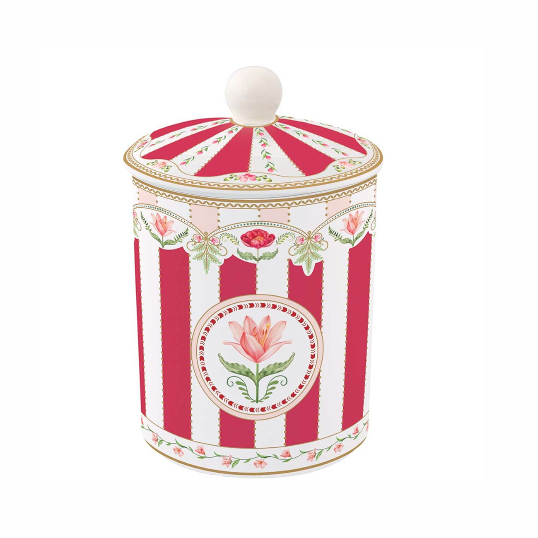 Barattolo con Coperchio Flowery